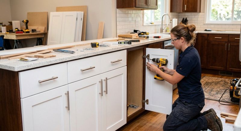 Cabinet Drawer Remodeling in Lafayette, IN