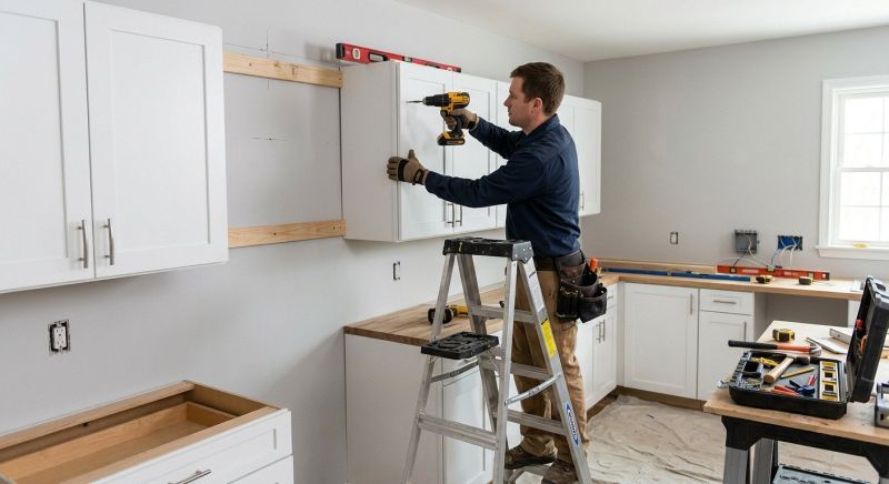 Wall Cabinets Installation in Kokomo, IN