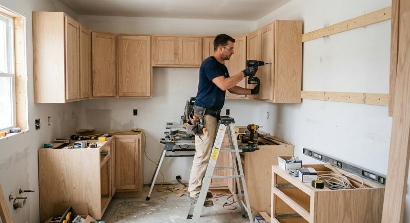Wall Cabinets Installation in Terre Haute, IN